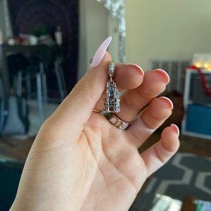 Pandora Our Fairytale Regal Castle Dangle CZ Charm